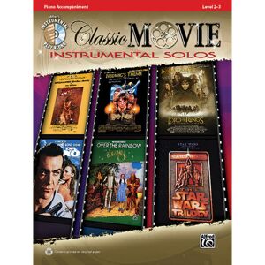 Alfred Music Classic Movie Instrumental Solos - Play-Along / Multimedia / DVD / CD
