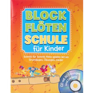 MUSIC STORE Blockflötenschule für Kinder, deutsches System - Schulwerk für Blockflöte