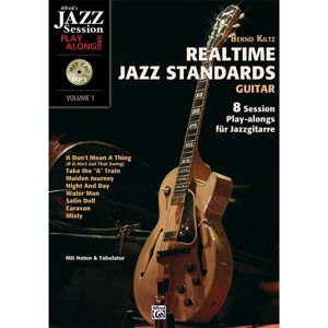 Alfred Music Realtime Jazz Standards - Guitar - Songbook