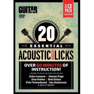 Alfred Music Essential Acoustic Rock Licks DVD - DVD