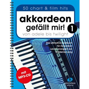 Holzschuh Verlag Akkordeon gefällt mir! 1 - Play-Along / Multimedia / DVD / CD
