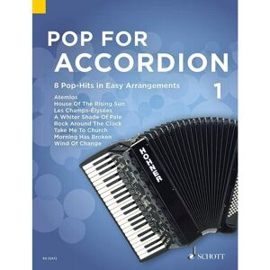 Schott Music Pop For Accordion 1 - Play-Along / Multimedia / DVD / CD