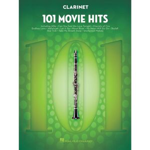 Hal Leonard 101 Movie Hits For Clarinet - Noten Sammlung für Holzblasinstrumente