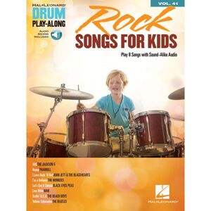 Hal Leonard Drum Play-Along Volume 41: Rock Songs For Kids - Noten für Schlagzeug