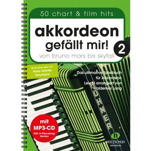 Holzschuh Verlag Akkordeon gefällt mir! 2 - Play-Along / Multimedia / DVD / CD