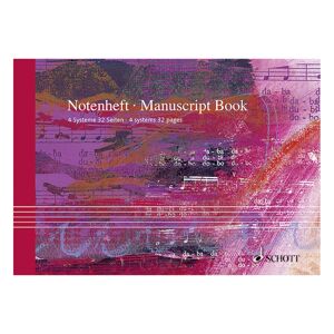 Schott Music Notenheft DIN A5 - Notenheft