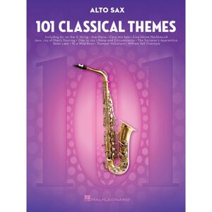 Hal Leonard  101 Classical Themes For Alto Sax - Noten Sammlung für Holzblasinstrumente