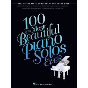 Hal Leonard 100 of the Most Beautiful Piano Solos Ever - Songbook