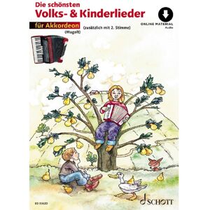 Schott Music Die schönsten Volks- und Kinderlieder - Play-Along / Multimedia / DVD / CD