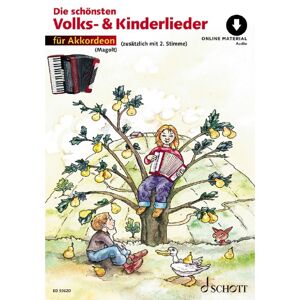 Schott Music Die schönsten Volks- und Kinderlieder - Play-Along / Multimedia / DVD / CD