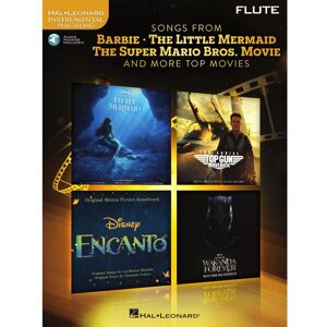 Hal Leonard Instrumental Play-Along: Songs from Barbie, The Little Mermaid - Flute - ﻿Noten für Querflöten