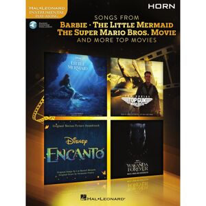 Hal Leonard Instrumental Play-Along: Songs from Barbie, The Little Mermaid - Horn - Noten für Blechblasinstrumente