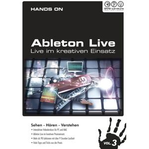 DVD Lernkurs Hands On Ableton Live Vol.3 Performing Live - Lernsoftware