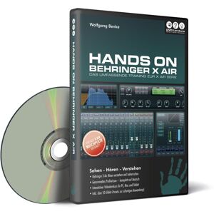 DVD Lernkurs Hands On Behringer X Air - Das umfassende Training zur X Air Serie - Lernsoftware