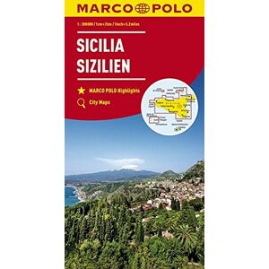 GEBRAUCHT MARCO POLO Karten 1:200.000: MARCO POLO Karte Italien Blatt 14 Sizilien 1:200 000 - Preis vom h