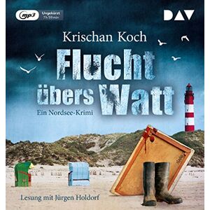 Krischan Koch - GEBRAUCHT Flucht übers Watt. Ein Nordsee-Krimi: Ungekürzte Lesung (1 mp3-CD) - Preis vom 16.05.2024 04:53:48 h