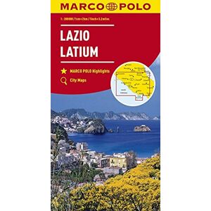 GEBRAUCHT MARCO POLO Karten 1:200.000: MARCO POLO Karte Italien Blatt 9 Latium 1:200 000 - Preis vom h
