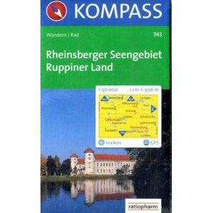 GEBRAUCHT Rheinsberger Seengebiet, Ruppiner Land: 1:50.000. Wandern/Rad. GPS-genau - Preis vom 20.05.2024 04:51:15 h
