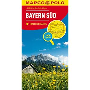 MairDumont - GEBRAUCHT MARCO POLO Karte Deutschland Blatt 13 Bayern Süd 1:200 000 (MARCO POLO Karte 1:200000) - Preis vom h