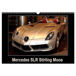 Alain Hanel - Photographies - Mercedes SLR Stirling Moos (Calendrier mural 2024 DIN A3 horizontal), CALVENDO calendrier mensuel