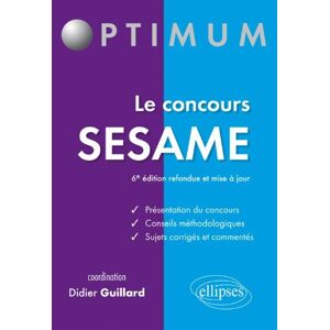 Didier Guillard - GEBRAUCHT Optimum Concours Sésame - Preis vom 16.05.2024 04:53:48 h