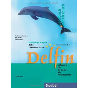 Hartmut Aufderstraße - GEBRAUCHT Delfin, Lehr- und Arbeitsbuch, m. Audio-CD. Lehr- und Arbeitsbuch, m. Audio-CD. Tl.3. Lektionen 15-20. Niveaustufe B1 - Preis vom 01.06.2024 05:04:23 h