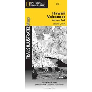National Geographic Society - GEBRAUCHT Hawaii Volcanoes National Park, HI: 1:100000 + 1:42000 - Preis vom h
