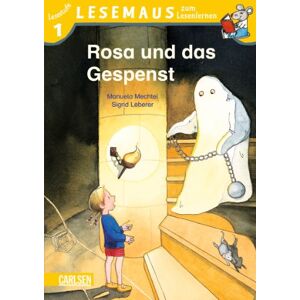 Manuela Mechtel - GEBRAUCHT LESEMAUS zum Lesenlernen Stufe 1: Rosa und das Gespenst - Preis vom 10.05.2024 04:50:37 h