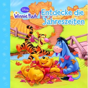 Disney - GEBRAUCHT Disney Winnie Puuh - Entdecke die Jahreszeiten, Pappbilderbuch - Preis vom 17.05.2024 04:53:12 h
