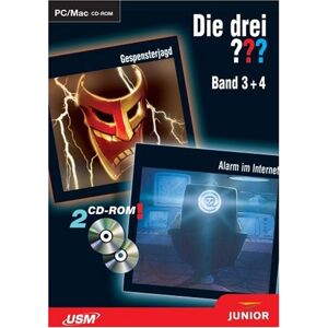 Junior - GEBRAUCHT Die drei ??? - Band 3 + 4 (PC+MAC) - Preis vom h