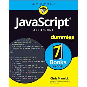 Chris Minnick - GEBRAUCHT JavaScript All-in-One For Dummies - Preis vom h