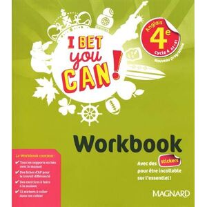 Collectif - GEBRAUCHT Anglais 4e cycle 4 A2>B1 I bet you can! : Workbook - Preis vom h