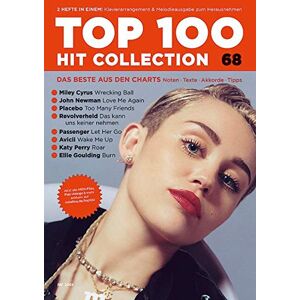 Uwe Bye - GEBRAUCHT Top 100 Hit Collection 68: 8 Chart Hits: Wrecking Ball, Love Me Again, Too Many Friends, Let Her Go, Wake Me Up, Roar, Burn, Das kann uns keiner ... und Keyboard.. Band 68. Klavier / Keyboard. - Preis vom h