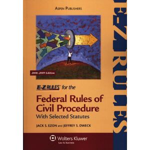 Ezon, Jack S. - GEBRAUCHT E-Z Rules for the Federal Rules of Civil Procedure 2008 - Preis vom 17.05.2024 04:53:12 h