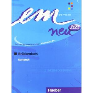 Michaela Perlmann-Balme - GEBRAUCHT em neu 2008 Brückenkurs: Deutsch als Fremdsprache / Kursbuch: Deutsch als Fremdsprache Niveaustufe B1. Ein Lehrwerk im Baukastensystem - Preis vom h