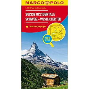 GEBRAUCHT MARCO POLO Regionalkarte Schweiz Blatt 1 Schweiz - westlicher Teil 1:200 000 (MARCO POLO Karten 1:200.000) - Preis vom h