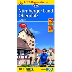 Allgemeiner Deutscher Fahrrad-Club e.V. (ADFC) - ADFC Regionalkarte Nürnberger Land/ Oberpfalz, 1:75.000, reiß- und wetterfest, GPS-Tracks Download - E-Bike geeignet (ADFC-Regionalkarte 1:75000)