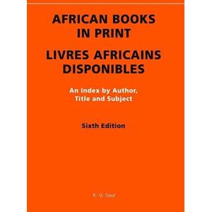 Cecile Lomer - African Books in Print