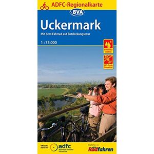 BVA Bielefelder Verlag GmbH & Co. KG - GEBRAUCHT ADFC-Regionalkarte Uckermark, 1:75.000, reiß- und wetterfest, GPS-Tracks Download: Mit dem Drahtesel auf Entdeckungstour (ADFC-Regionalkarte 1:75000) - Preis vom 17.05.2024 04:53:12 h