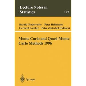 Harald Niederreiter - Monte Carlo and Quasi-Monte Carlo Methods 1996: Proceedings Of A Conference At The University Of Salzburg, Austria, July 9-12, 1996 (Lecture Notes in Statistics)
