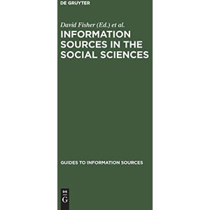 David Fisher - Information Sources in the Social Sciences (Guides to Information Sources)