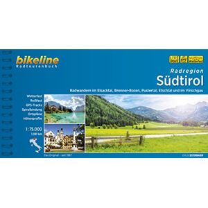 Esterbauer Verlag - GEBRAUCHT Radregion Südtirol: Radwandern im Eisacktal, Wipptal, Pustertal, Etschtal und im Vinschgau. 24 Touren, 1.100 km, 1:75.000, wetterfest/reißfest, ... LiveUpdate (Bikeline Radtourenbücher) - Preis vom 19.05.2024 04:53:53 h