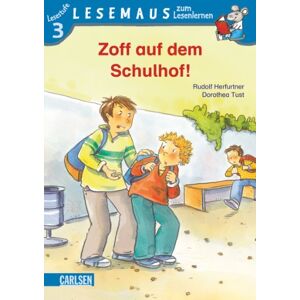 Rudolf Herfurtner - GEBRAUCHT LESEMAUS zum Lesenlernen Stufe 3: Zoff auf dem Schulhof! - Preis vom 10.05.2024 04:50:37 h