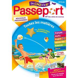 Eliane Masclet - GEBRAUCHT Passeport - Du CM2 à la 6e (10-11 ans) - Cahier de vacances 2021 - Preis vom 09.06.2024 04:52:59 h