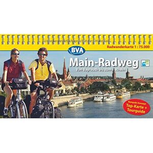 BVA Bielefelder Verlag GmbH & Co. KG - GEBRAUCHT Kompakt-Spiralo BVA Main-Radweg Von Bayreuth bis zum Rhein Radwanderkarte 1:75.000 - Preis vom 17.05.2024 04:53:12 h