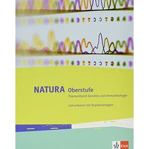 GEBRAUCHT Natura Biologie Oberstufe: Lehrerband mit Kopiervorlagen zum Themenband Genetik und Immunbiologie mit DVD-ROM Klassen 10-12 (G8), Klassen 11-13 (G9) (Natura Biologie Oberstufe. Ausgabe ab 2016) - Preis vom h