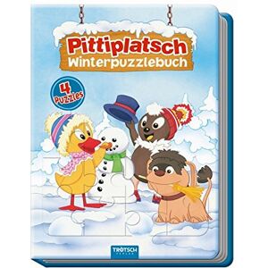 Trötsch Verlag e.K. - GEBRAUCHT Winterpuzzlebuch Pittiplatsch: 4 Puzzle mit Farbvorlage - Preis vom 01.06.2024 05:04:23 h