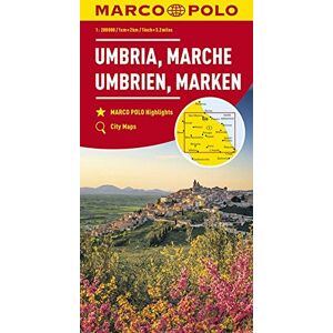 GEBRAUCHT MARCO POLO Karten 1:200.000: MARCO POLO Karte Italien Blatt 8 Umbrien, Marken 1:200 000 - Preis vom h