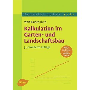 Wolf-Rainer Kluth - GEBRAUCHT Kalkulation im Garten- und Landschaftsbau - Preis vom h