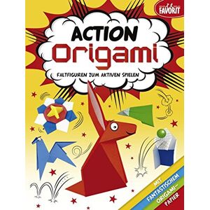 GEBRAUCHT Action Origami - Faltfiguren zum aktiven Spielen: mit 24 Blatt farbigem Origami-Papier - Preis vom h